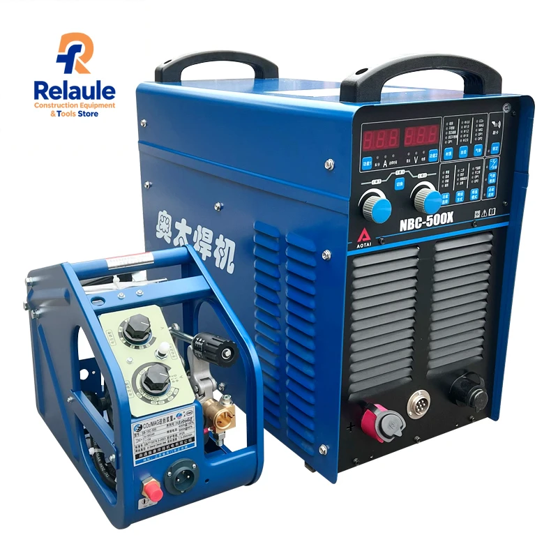 

Wholesale Aotai NBC 500X 380V 500amp IGBT Inverter Heavy Dty Industrial Stainless Steel MMA ARC G-AS CO2 MAG MIG Welding Machine