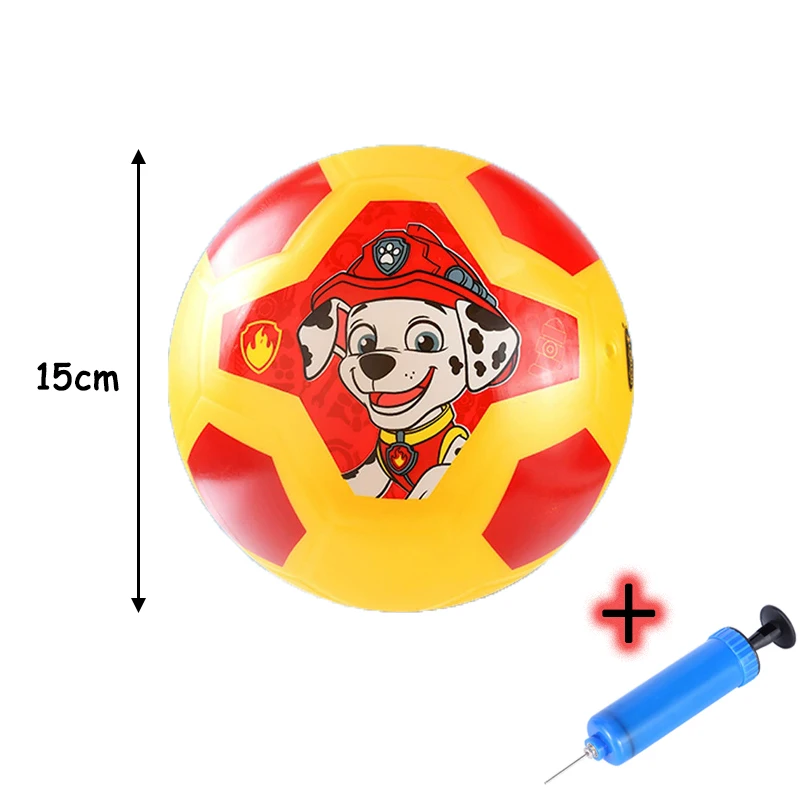 PAW Patrol Football Cartoon Anime Kids Rubber Sport Ball Outdoor Training Toy Children's Birthday Gifts Fun Play view 4