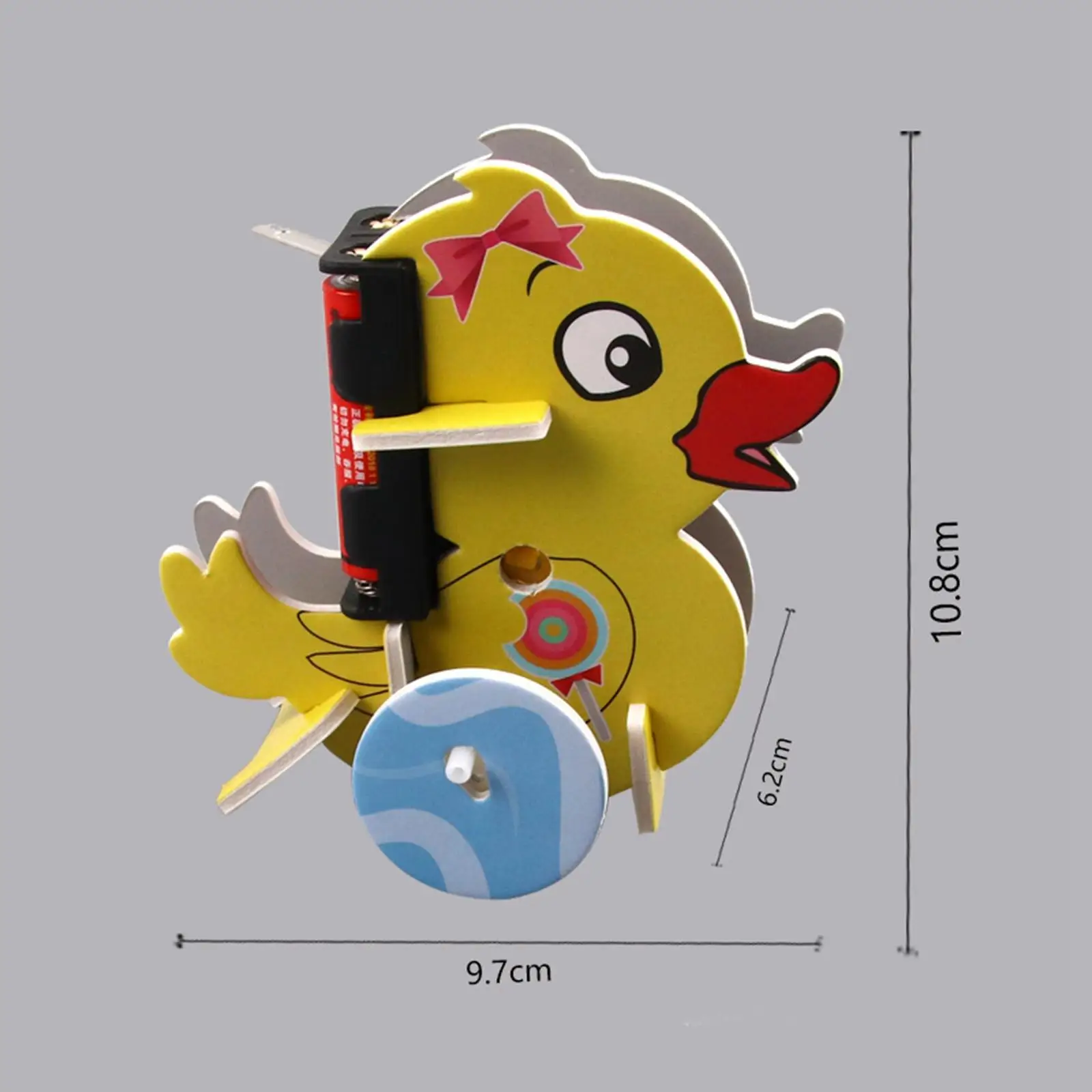 Physical Scientific Experiment Set Swing Yellow Duck Science Toy for Kids