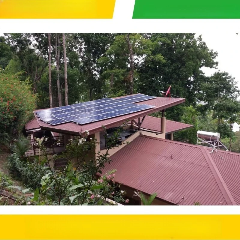 Shipping Energy 10kw Solar Panel Complete System With Battery