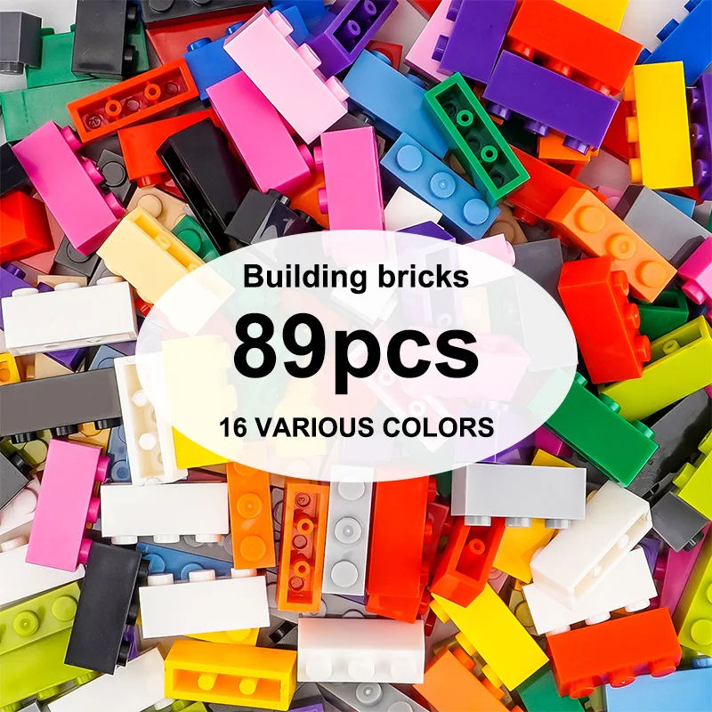 Blocs de construction en brique haute 100g1x3, figurines épaisses, points éducatifs, taille créative, compatibles avec les jouets en plastique pour enfants