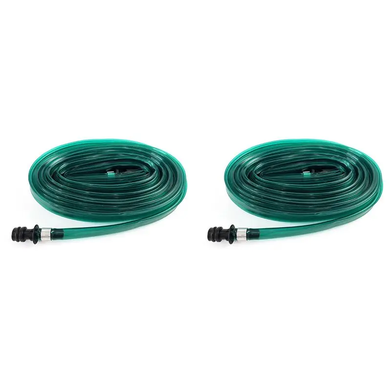 ABJI-2X Garden PVC Hose. Cooling Garden Penetrating Hose Sprinkler Hose Is Perfect For Garden 15 Meters
