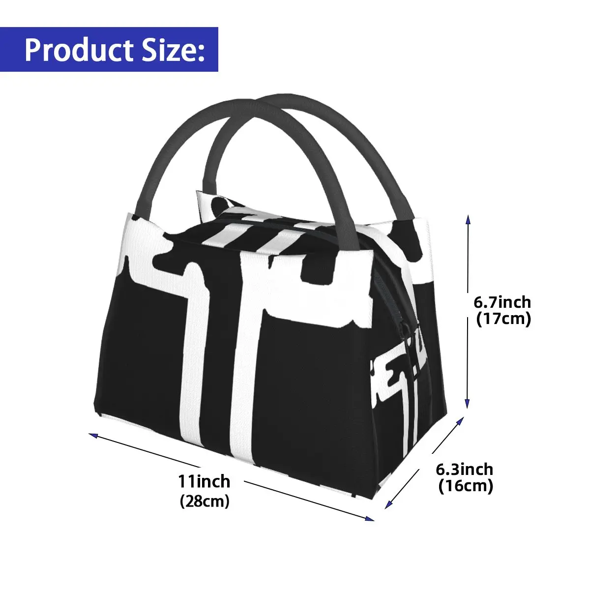 JESUS CROSS Portable insulation bag for Cooler Thermal Food Office Pinic Container
