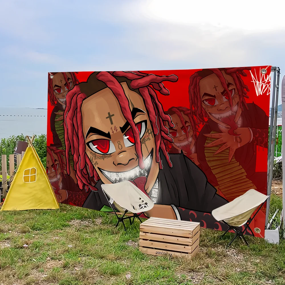 flag Rapper R-Redd For Picnic Party Art Home 14 Decoration Outdoor Camping T-Trippie Banner