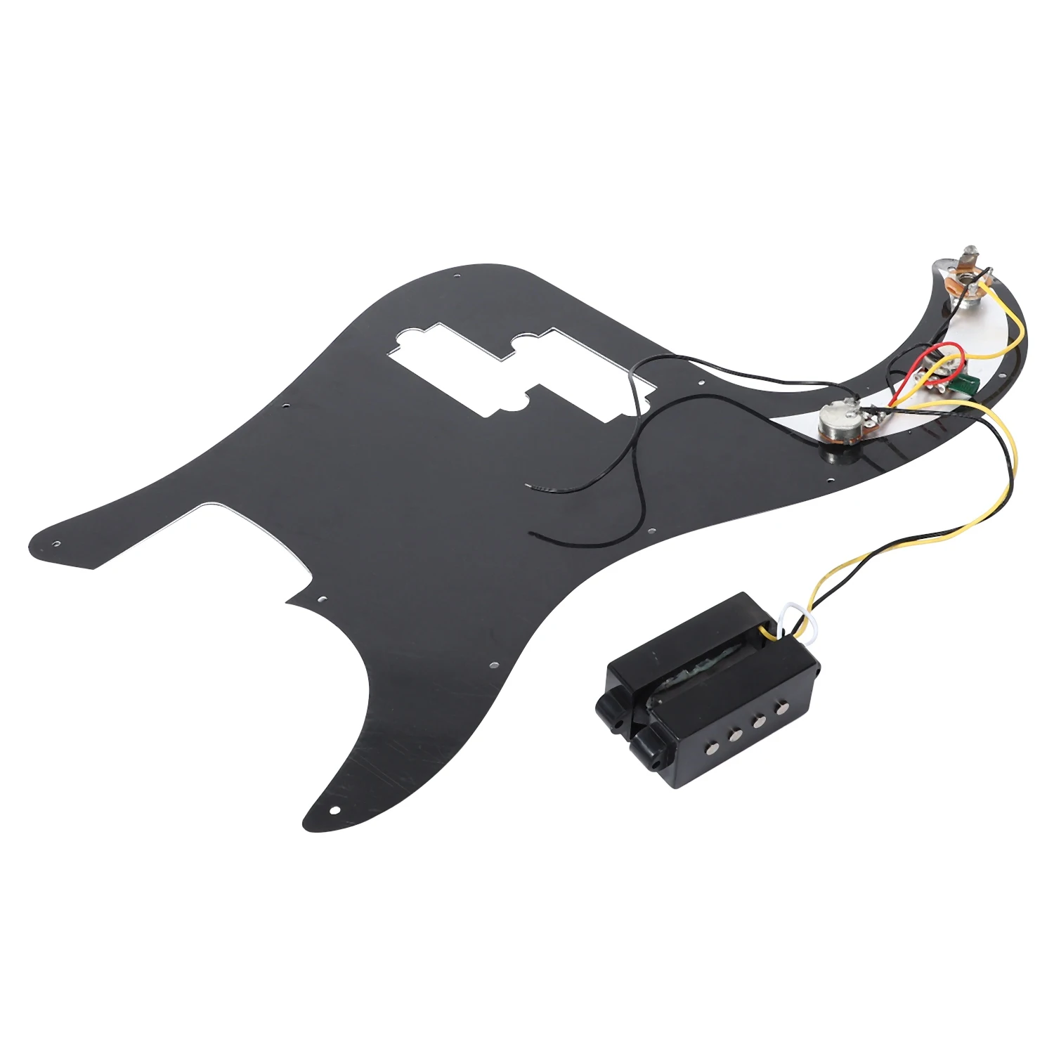 Pickguard Prewired PB Bass Guitar With Pots Knob Project Body Assembly Kit For Precision Bass PB Replacement