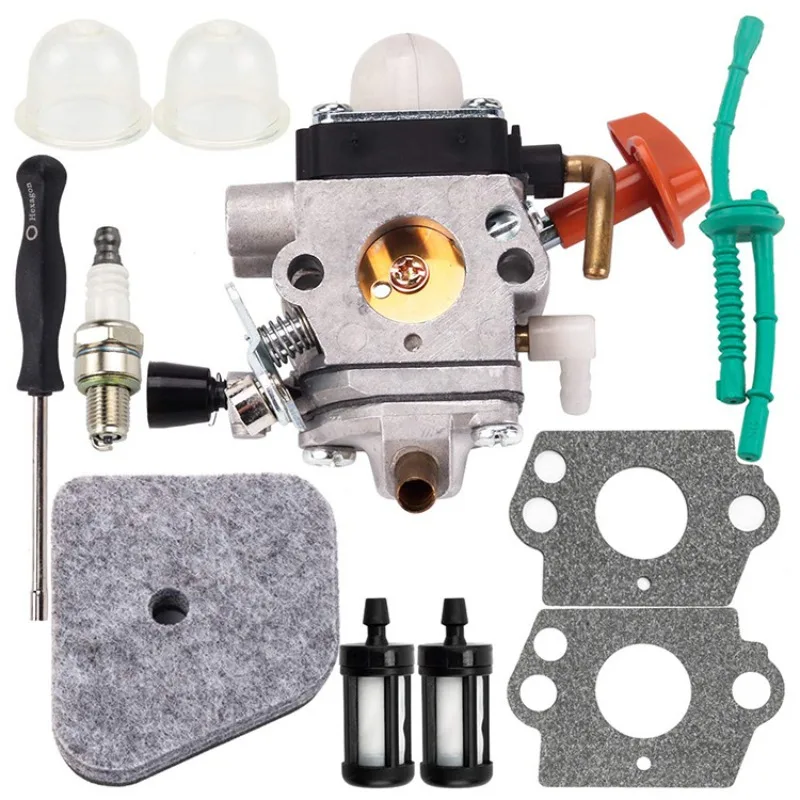 Carburetor Kit for Stihl FS130 FS130R FR130T HT130 HT131 KM130 KM130R Zama C1Q-S173