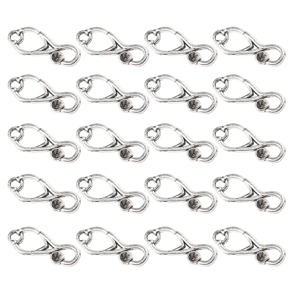 

20pcs Stethoscope Shaped Alloy Pendant Charms Creative Diy Jewelry Making Accessories For Necklace Keychain Dangle Scrapbooking