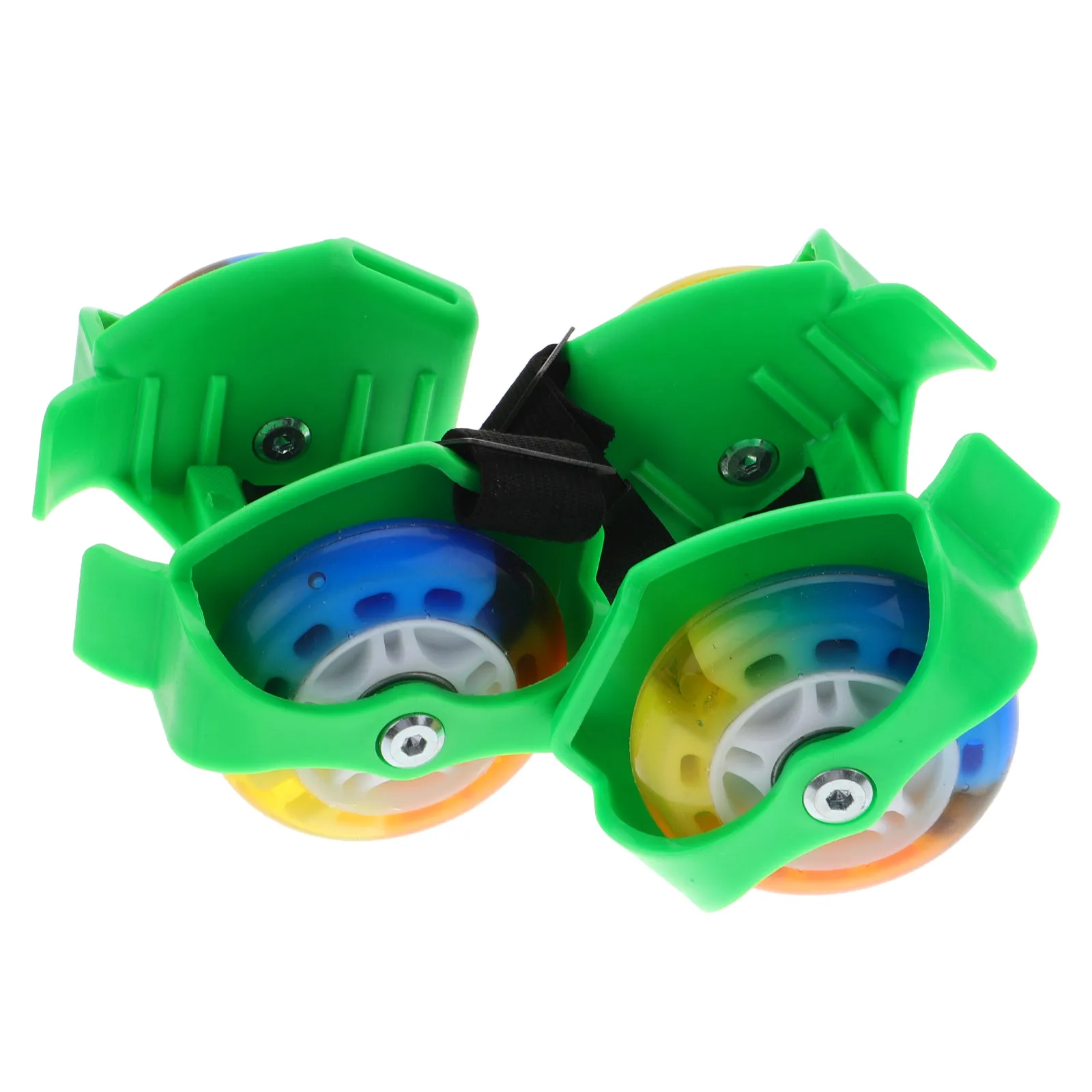 

1 Pair Adjustable Light Up Roller Skates Outdoor Skate Shoe Beginner Protective Training Skate Shoe for Roller Skates