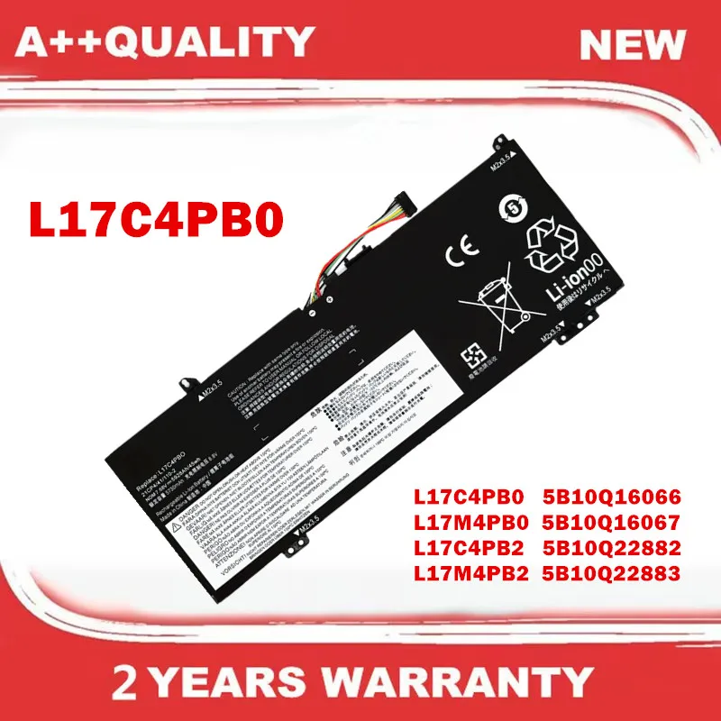 Laptop Battery For Lenovo Flex 6-14IKB 14ARR IdeaPad 530S-14ARR 14IKB 15IKB L17C4PB0   5B10Q16066  L17M4PB0  5B10Q16067