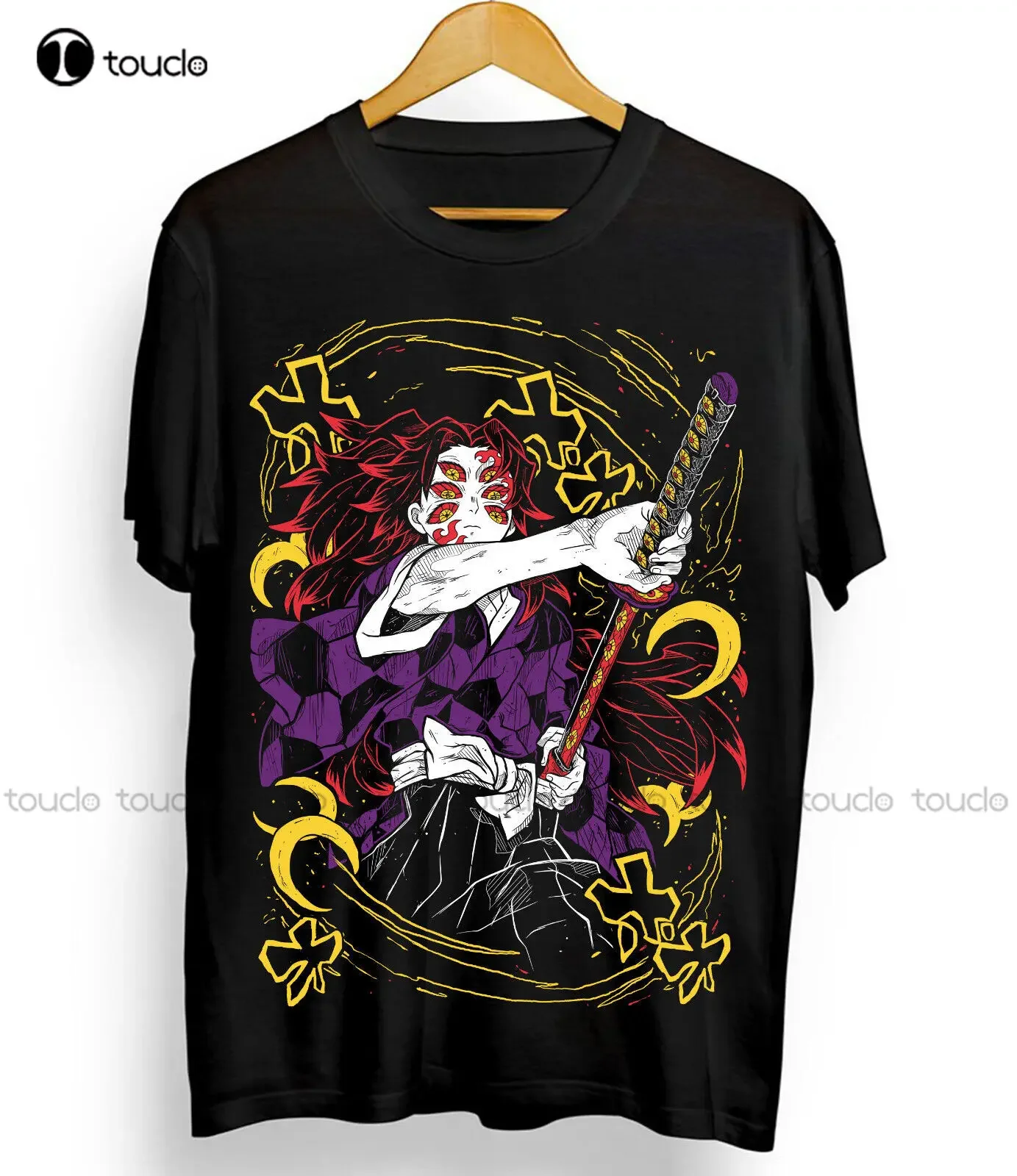 Camiseta Kuko Harai hipnosis Mic Girl Anime Samatoki Kawai camisa negra todas las tallas regalo de Navidad ropa de calle Xs-5Xl camiseta