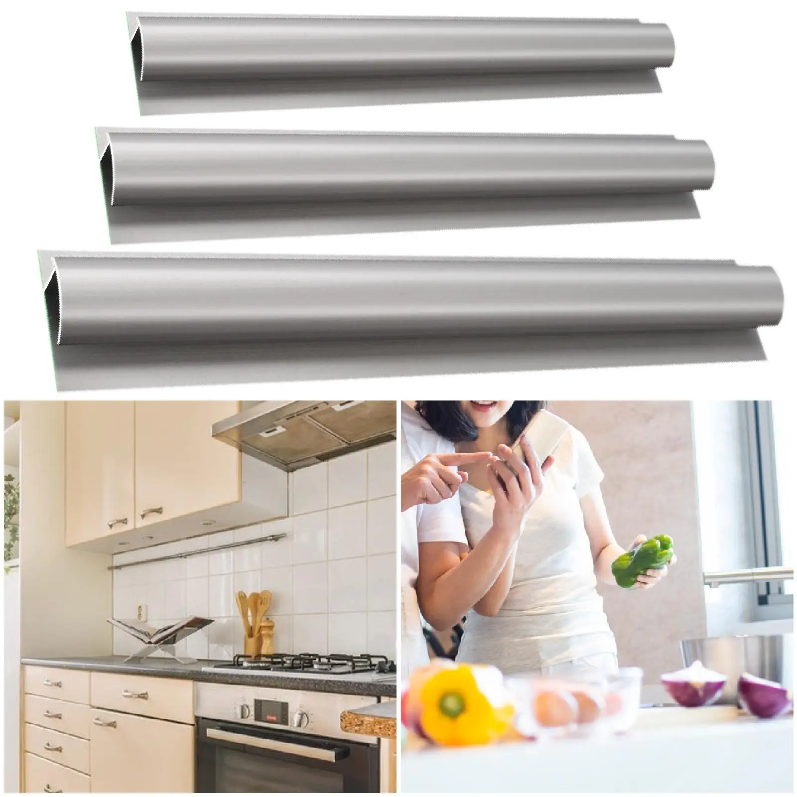 Slide Check Rack Wall Mounted Tab Grabber Bill Order Display Rack Kitchen Ticket Rail for Cafes Catering Hotels Restaurant Bars