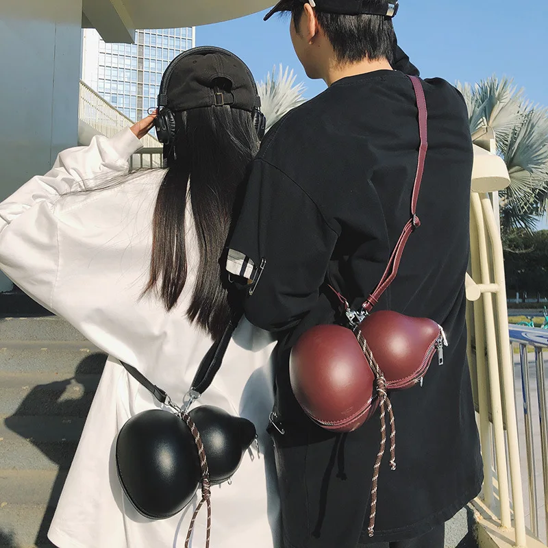 

Черная сумка Wukong в одном стиле с винной тыквой, нишевый дизайн, индивидуальный рюкзак через плечо, сумка через плечо Сумочка Через Плечо, ручная сумка