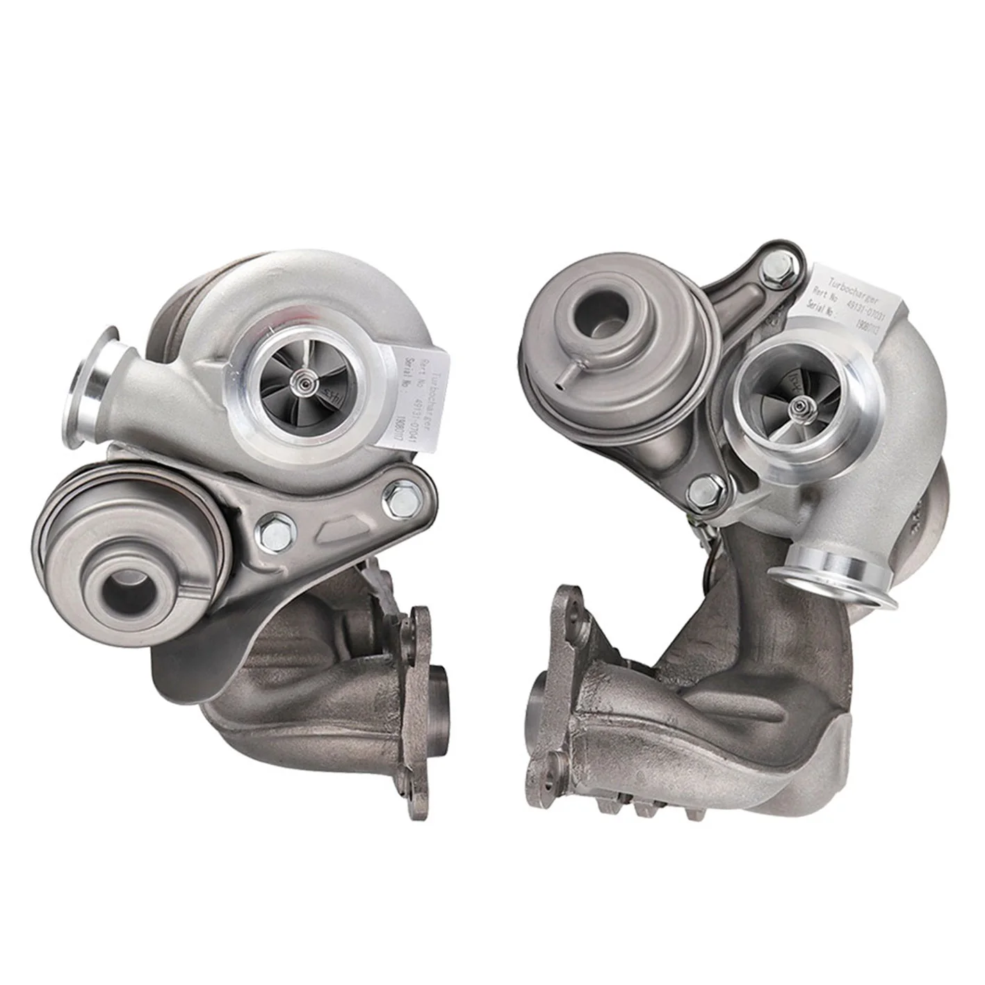 Performance Stainless Steel Twin Turbo TD04 17T 19T N54 Turbocharger for  135i 335i 535i
