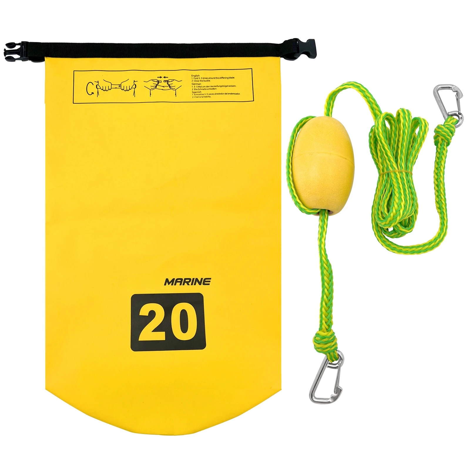 Marine Sandbag Anchor for Kayak, Swim Mats & Paddle Boards Yacht Vessel Hardware Accessories