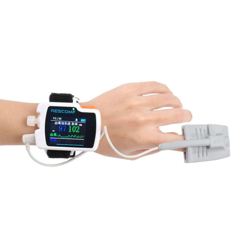 

Polysomnography Pulse Oximetry Sleep Apnea Diagnostic Wrist Watch Pulse Rate Homecare Hospital Clinics use