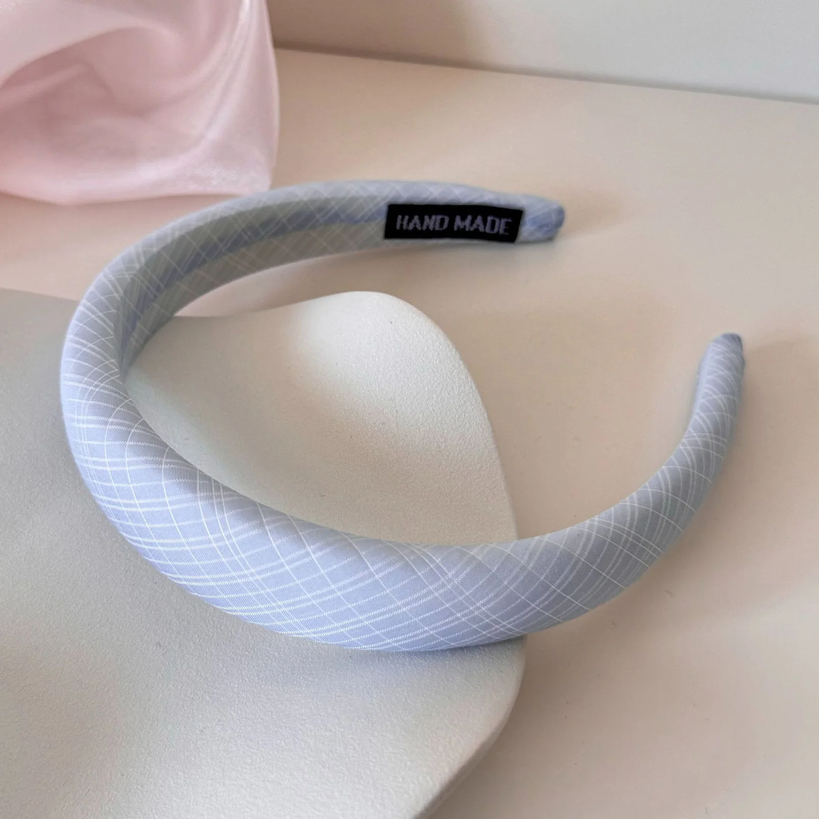 

Повязка для волос с желто-зеленым клетчатым узором для женщин: легкий, удобный и стильный аксессуар