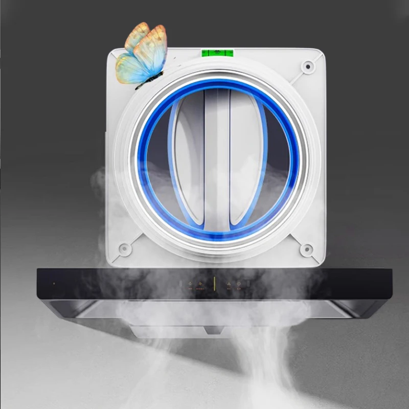 High Quality Kitchen Flue Check Valve Special Range Hood Exhaust Pipe Check Valve Bathroom Check Valve One Way Smoke Valve