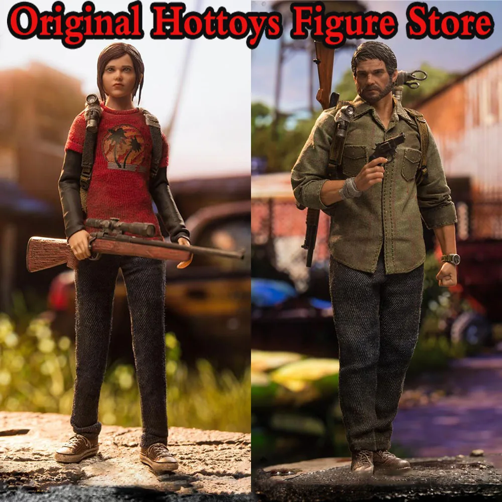 LIMTOYS 1/12 Scale Soldier Joel Ellie Twin Set The Last of Us Part II Game Full Set 6-inch Action Figure Doll Collection