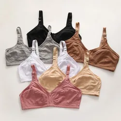 Solid cotton bra plus size 90C-115F women's bra large size 110F 110E 105F 105E 100E 100D 100C 95E 95D 95C 90F 90E 90D 90C C01