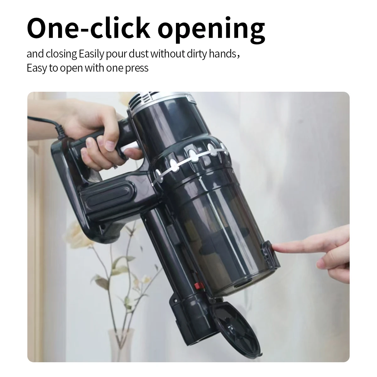 MD-1908 15000Pa High Power Vacuum Cleaner 400W Motor Powerful Suction Handheld Vertical Vaccum Cleaner for Home Appliance