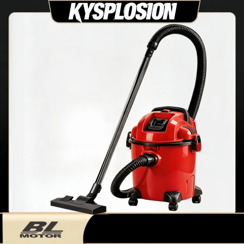 For Milwaukee M18 Battery Cordless Wet Dry Vacuum Cleaner Industrial High Power Shop Vacuum 3-in-1 Dry Wet Blow Dust Collector