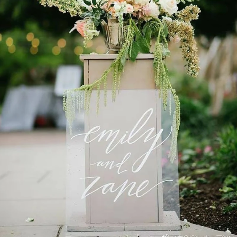Wedding Welcome Area Sign Iron Frame Stand Acrylic DIY Panel Stage Background Arch Flower Birthday Party Balloon Hanging Rack