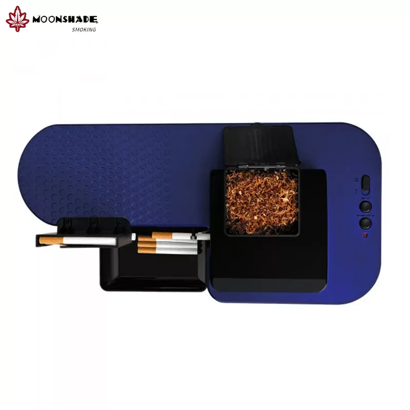 6.5mm 8mm Automatic Cigarette Machine Produce 10 Cigarettes At Once Tobacco Filling Maker Rolling Tray Smoking Accessories