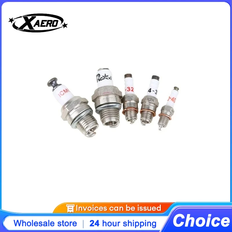 

RCEXL Spark Plug ME8/CM6 Iridium for 10-40CC Gas RC Engines with Anti-Corrosion Base