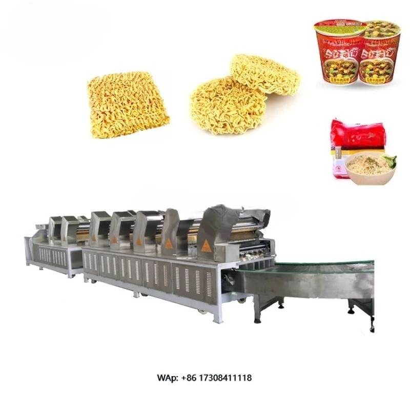 

Automatic Dried Instant Rice Vermicelli Extruding Machine Industrial Non-Fried Instant Noodle Making Equipment Production Line