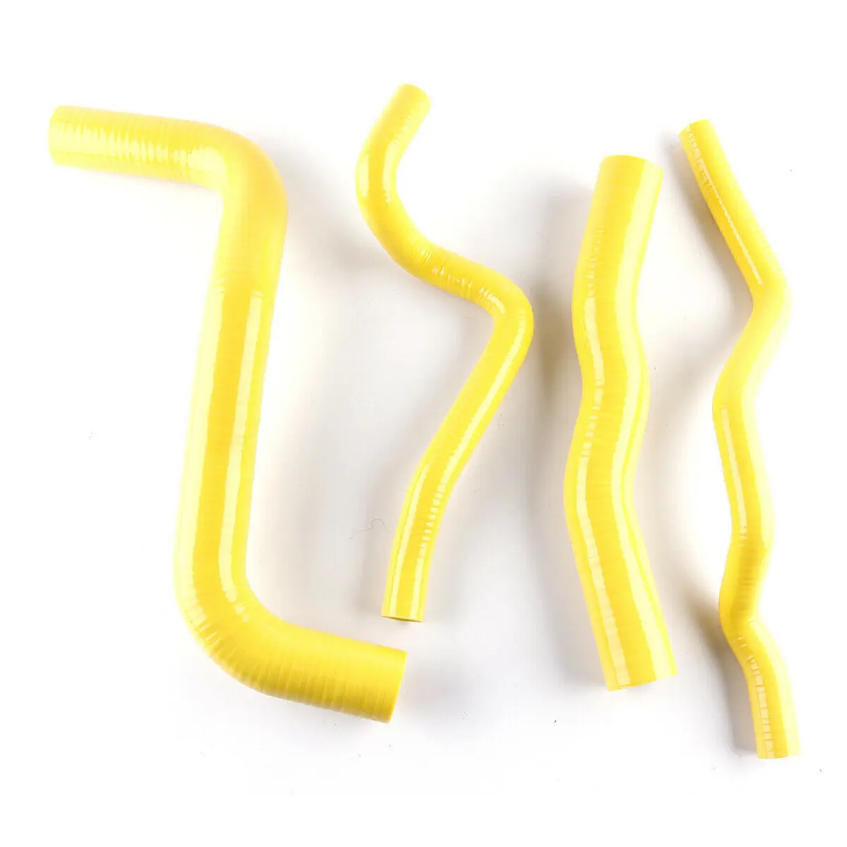 4PCS Automatic Transmission Radiator Heater Silicone Hose For 1994-2000 Mitsubishi FTO DE3A Chassis 2.0L 6A12 MT 95 96 97 1998