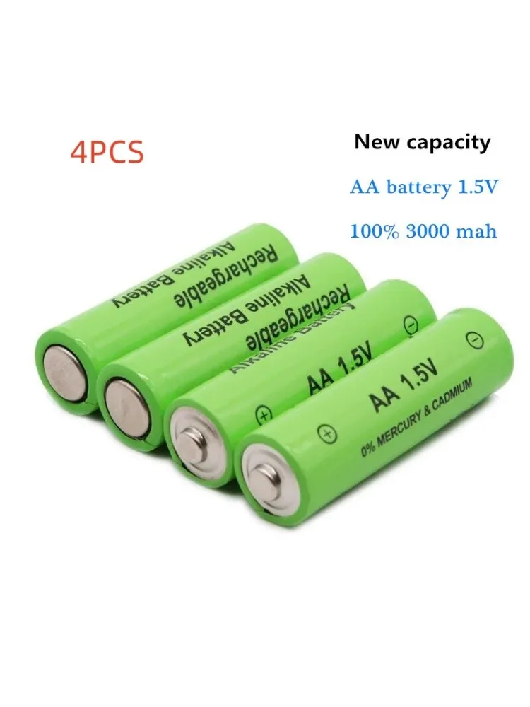 AA 3800mAh / AAA 3000mAh 1,5V wiederaufladbare Batterie mit hoher Kapazität für Spielzeug und Fernbedienungen