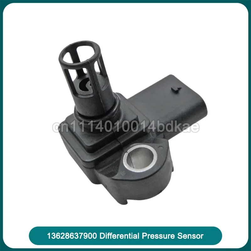 13628637900 882411009 Intake Air Manifold Differential Pressure Sensor Engine Pressure Monitoring Replacement Auto Accessory 1PC