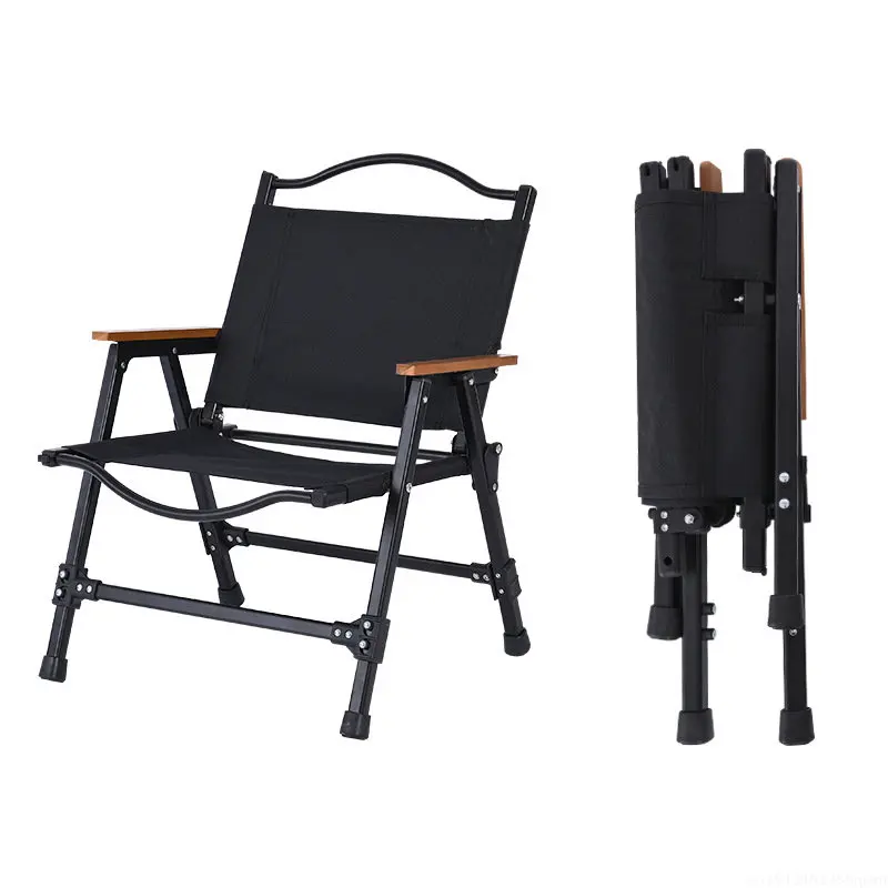 Black Removable Kermit Folding Chair Outdoor Portable   Camping Chair New Beach Chair new