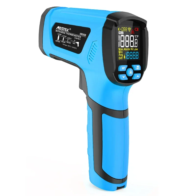 Industry infrared thermometer -40-2000C pyrometer IR05B digital industrial thermometer digital pyrometer