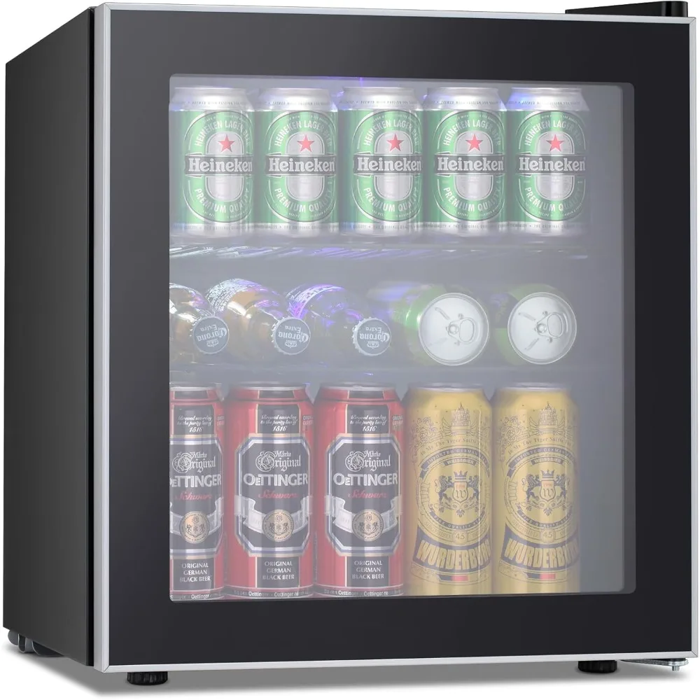

Mini refrigerator cooler for beer, soda or wine - small beverage dispenser 1.6 cubic feet.