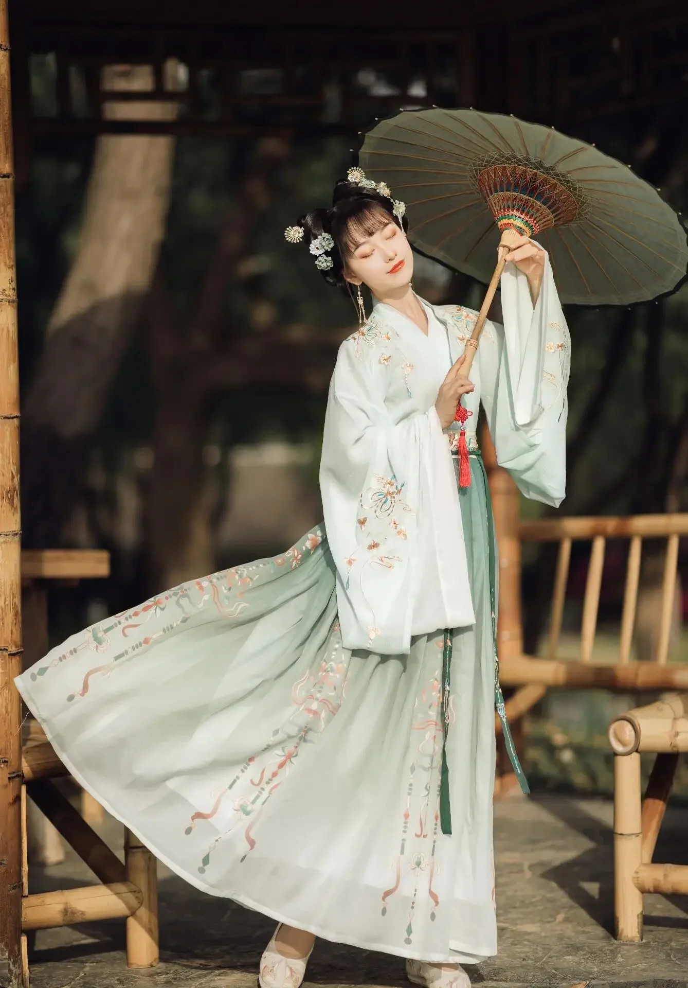 Women Hanfu Dress Traditional Chinese Cloth Outfit Ancient Folk Dance Stage Costumes Oriental Fairy Princess Cosplay