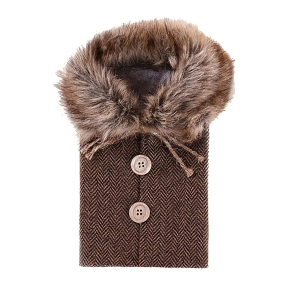 

Рождественские чехлы для бутылок вина, 2 шт., с дизайном Санта-Клауса, сумки для шампанского, аксессуары для праздничного стола