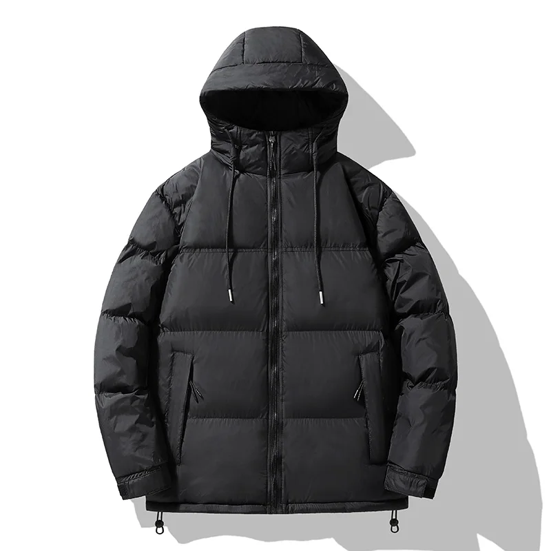 2024 Heren Winterjas Klassieke Mode Met Dikke Warme Katoenen Gewatteerde Damesjack Luxe Winddichte Parka Met Capuchon