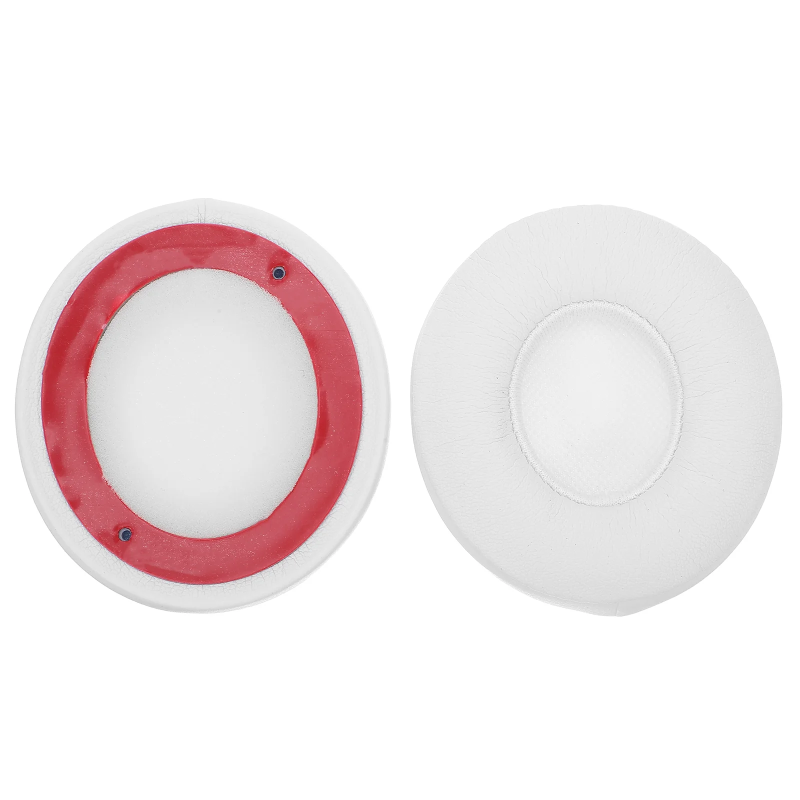 

2pcs Replacement Ear Pads Headphone Cushion Sponge Comfort Headset Earpads For Sound Isolation Compatible With 3 2 White