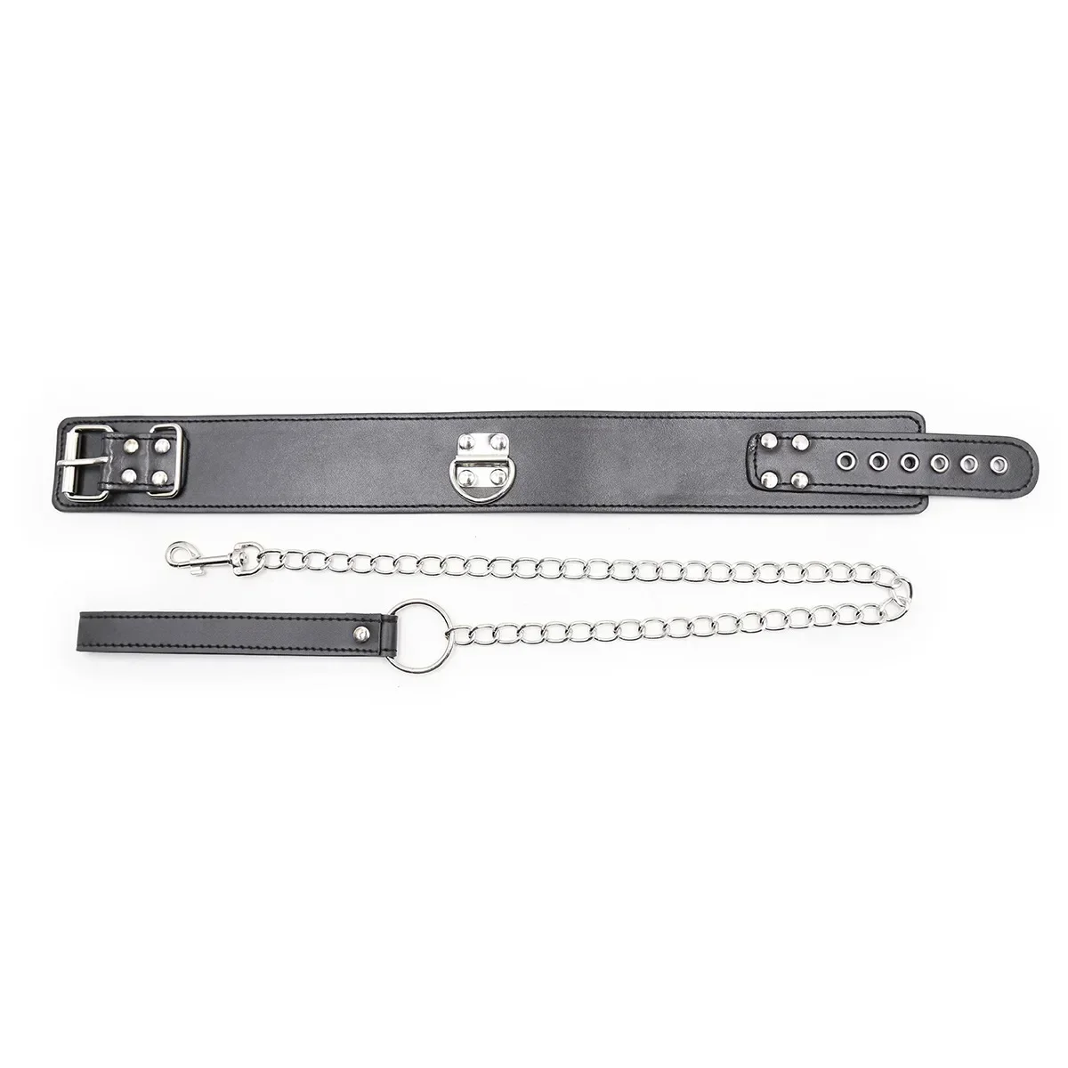 ألعاب الكبار ألعاب مثيرة للمرأة الملحقات المثيرة بولي Leather الجلود تسخير طوق الرقبة BDSM عبودية القيود الوثن