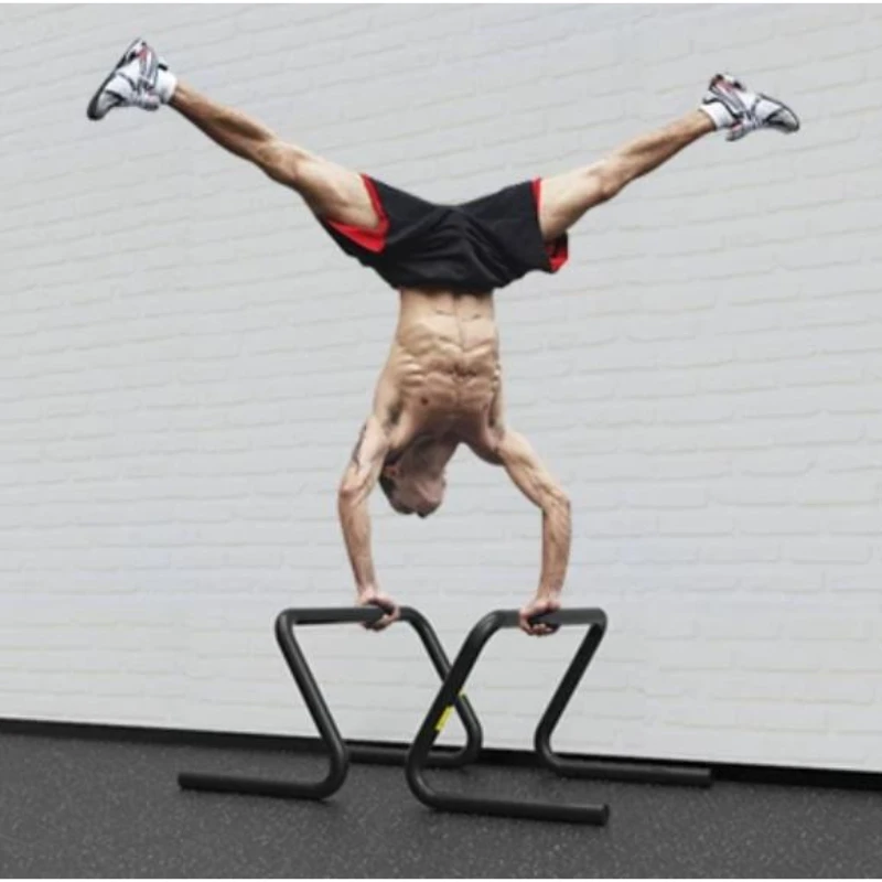 Wall Mount Arm Strength Trainer, Parallel Bar Stand for Push Up, Chest & Biceps Workout, Portable Home Fitness Equipment，Fitness