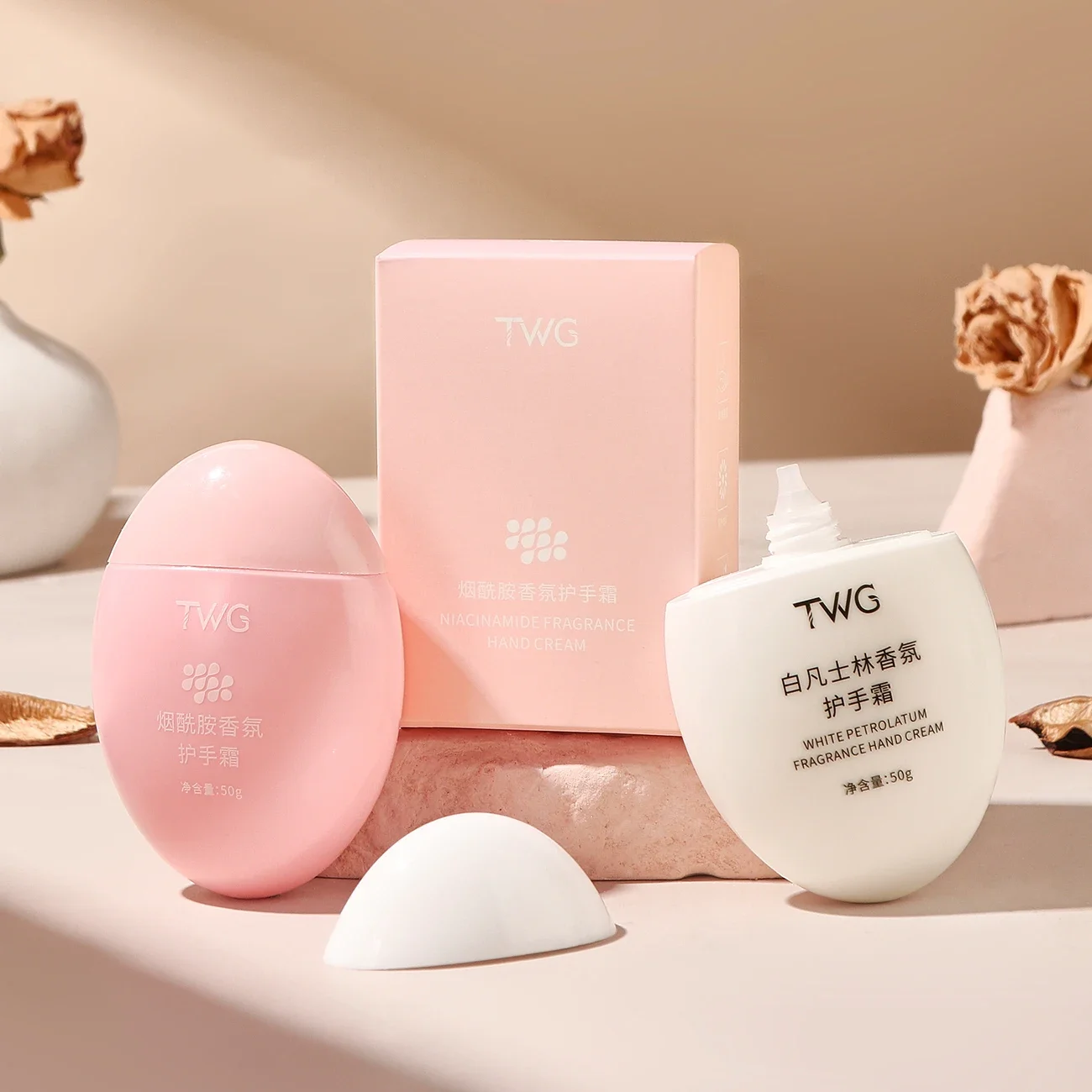 TWG Vochtige Handcrème Eivormige Hydraterende Essentie Multifunctionele Fijne Geur Handcrème Handverzorging Schoonheid Huidverzorging Vrouwen