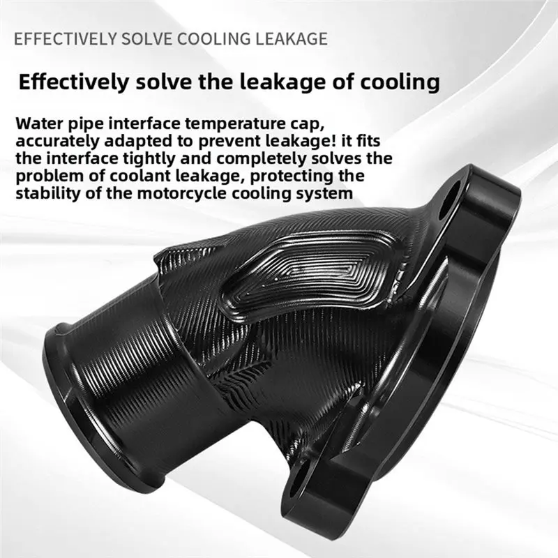 DT42-Motorcycle For KTM 790 890 Water Pipe Interface Thermostat Cover Aluminum Alloy Thermostat Pump Cover Accessories