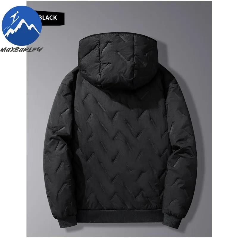 Premium Men Graphene Jacket Comfort Hiking Sport Cold Resistant Parkas Fleece Lined Hooded Daily Wear Winter Padded Coats
