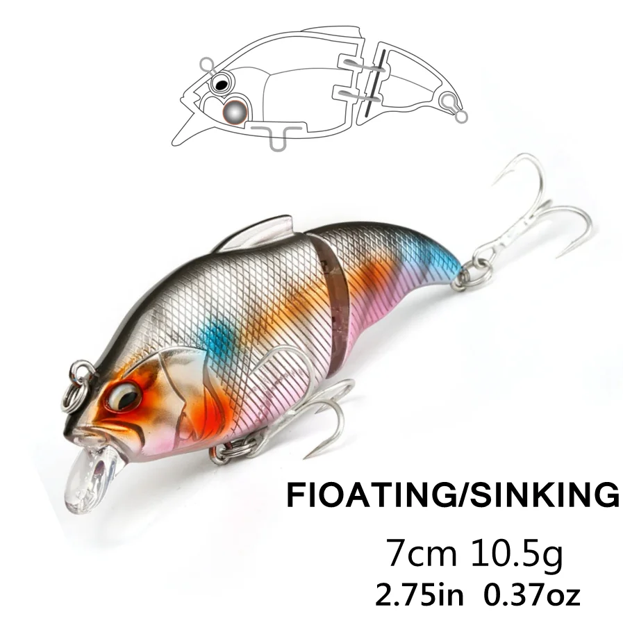 VIB Wobblers 120mm 150mm Floating Sinking Fishing Tackle Fishing Lures Vibration Bait for Full Depth Artificial Accessories