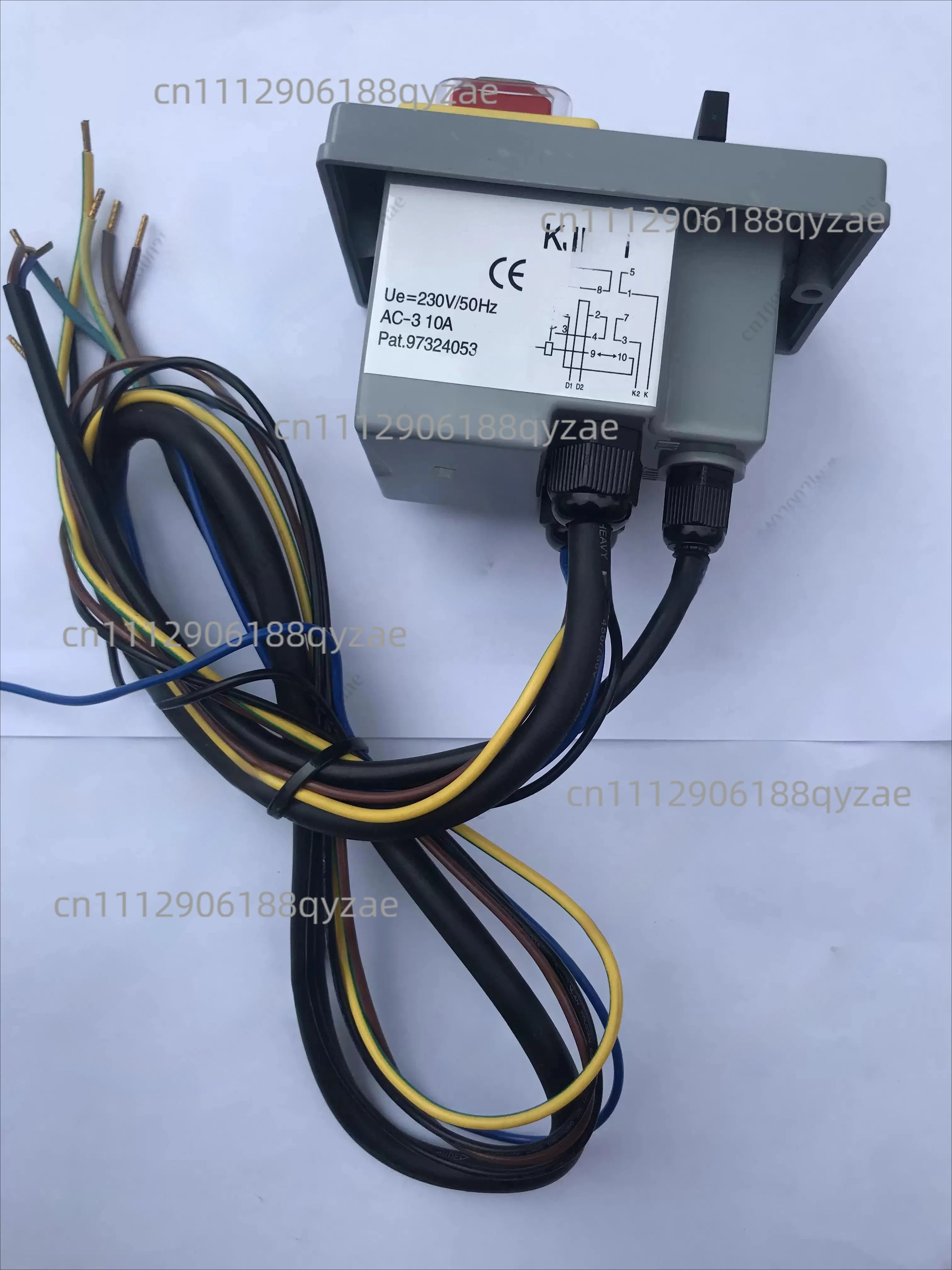 KJD21 230V 50HZ Switch  Lathe Pushbutton Switch, Overload Control, Motor Overload Protection Switch