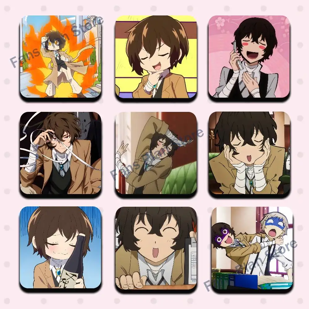 BSD D-Dazai Refrigerator Magnets Cute Cartoon Magnetic Personality Decorations Creative Gifts