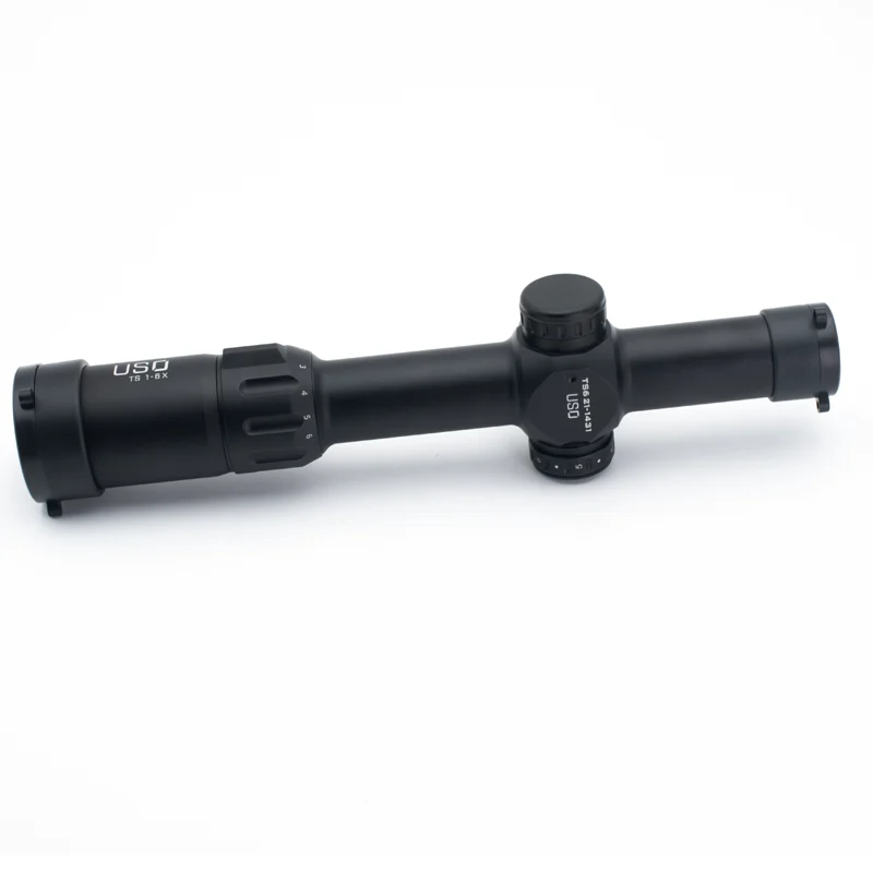 Mira telescópica USO Optics TS-6X 1-6x24 FFP retícula iluminada - imagen 3