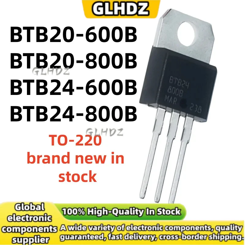 10-20PCS New and Quality BTB20-600B BTB20-800B BTB24-600B BTB24-800B spot goods TO-220