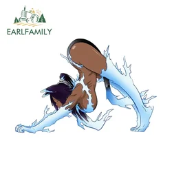 Earl family 13cm für Anime Shihouin Yoruichi sexy Waifu Hentai Auto Aufkleber Autozubehör Aufkleber Klimaanlage kreative Dekor